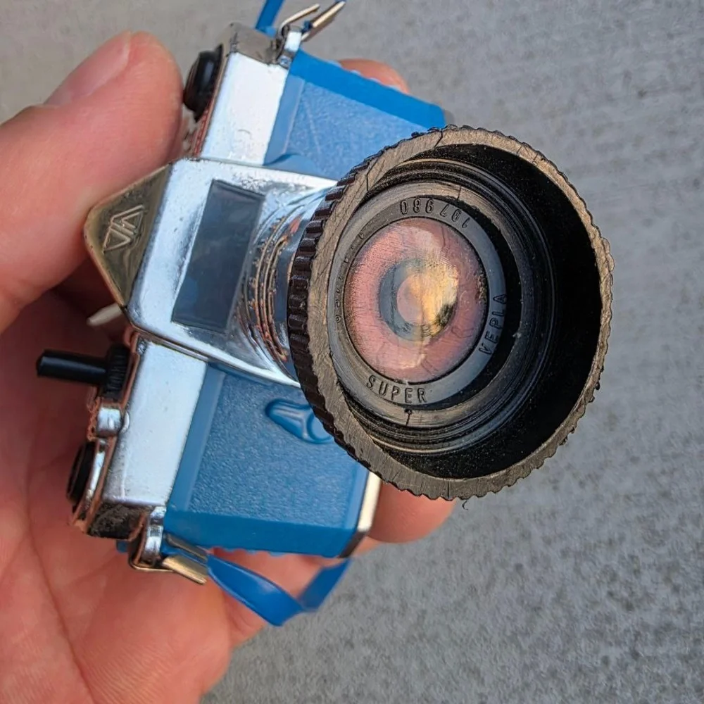 Lot of 5 Vintage Souvenir Camera,TV Viewfinders Made in Hong Kong, Italy & Spain